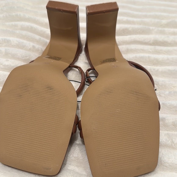 BCBGeneration 3” Strappy Heeled Sandals with Square Toes.  Size 10 - Picture 6 of 8